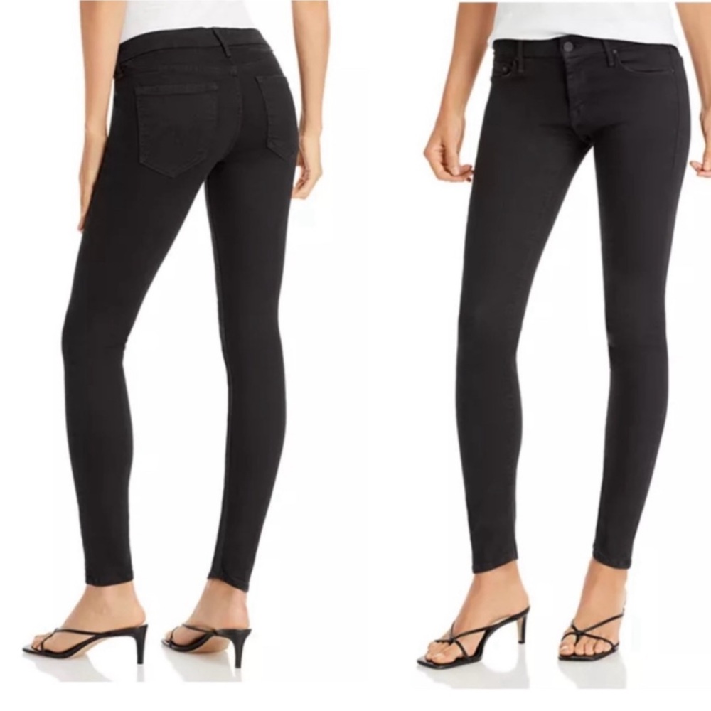 MOTHER
The Looker Skinny Jeans in Not Guilty Black Skinny Jeans size 25 new w tg
